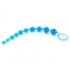 X-10 Graduated Anal Beads - Blue 11 Inch