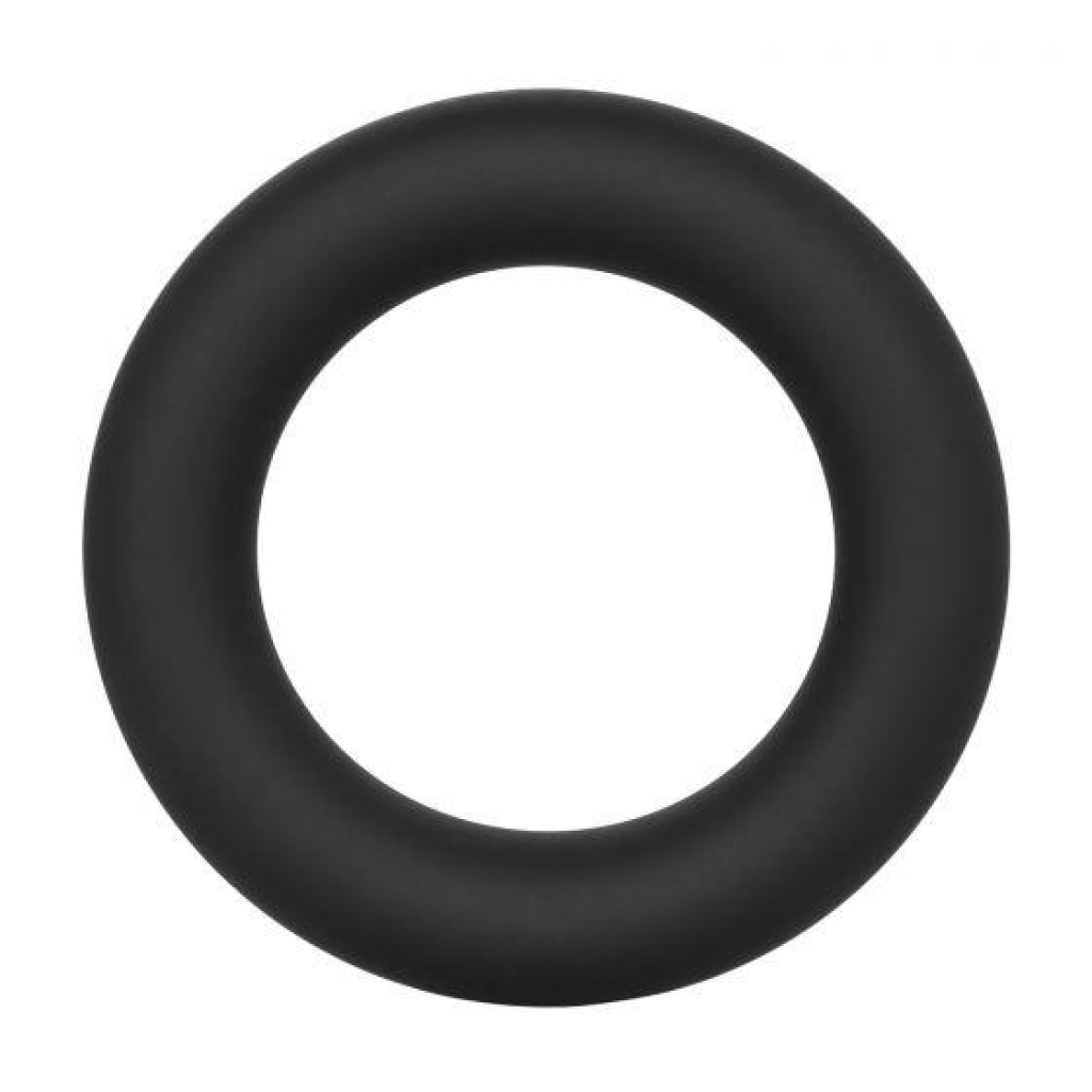 Link Up Ultra-Soft Verge – Versatile Cock Ring in Black