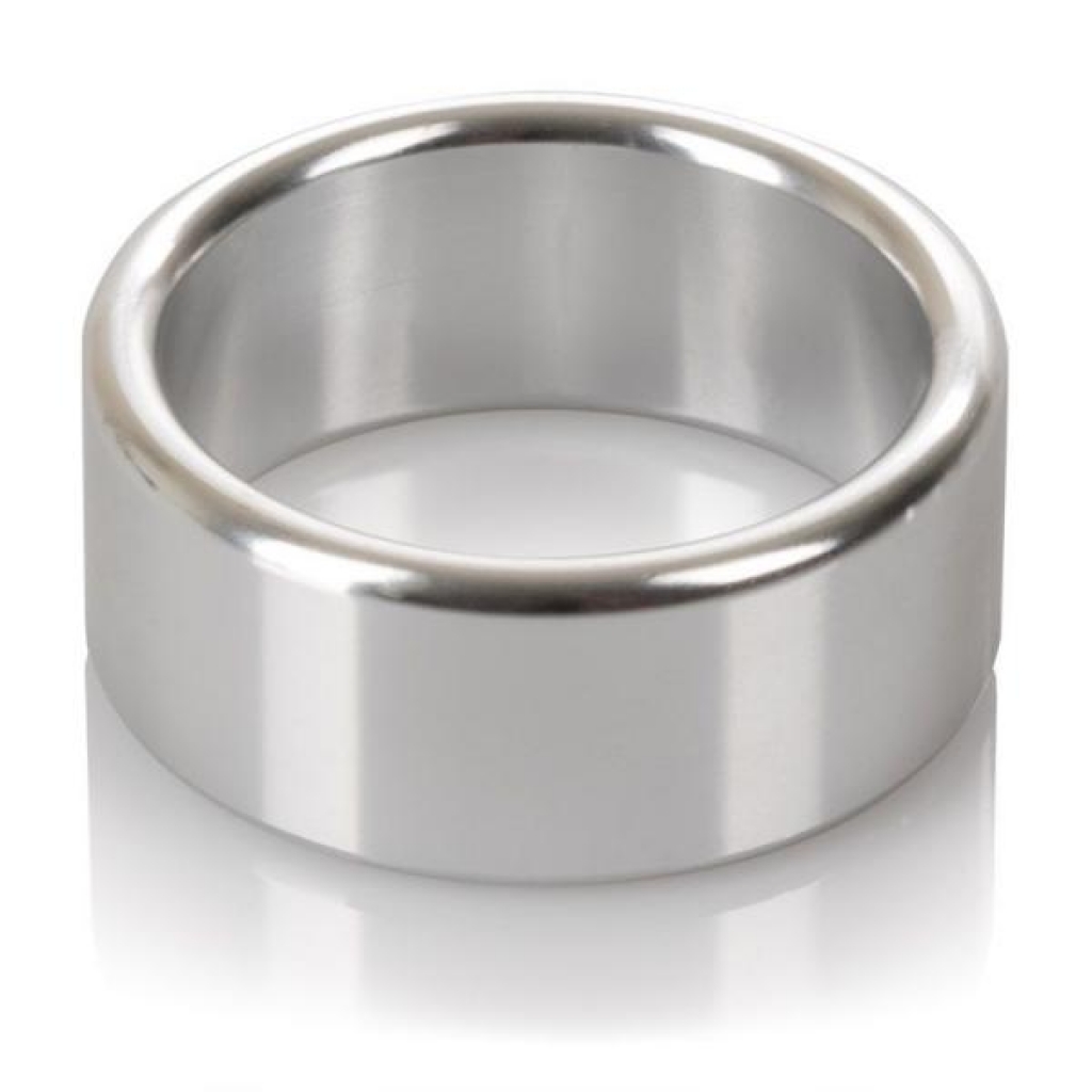 Alloy Metallic Ring - 1.5 Inches Diameter Silver