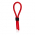 Silicone Stud Lasso - Red