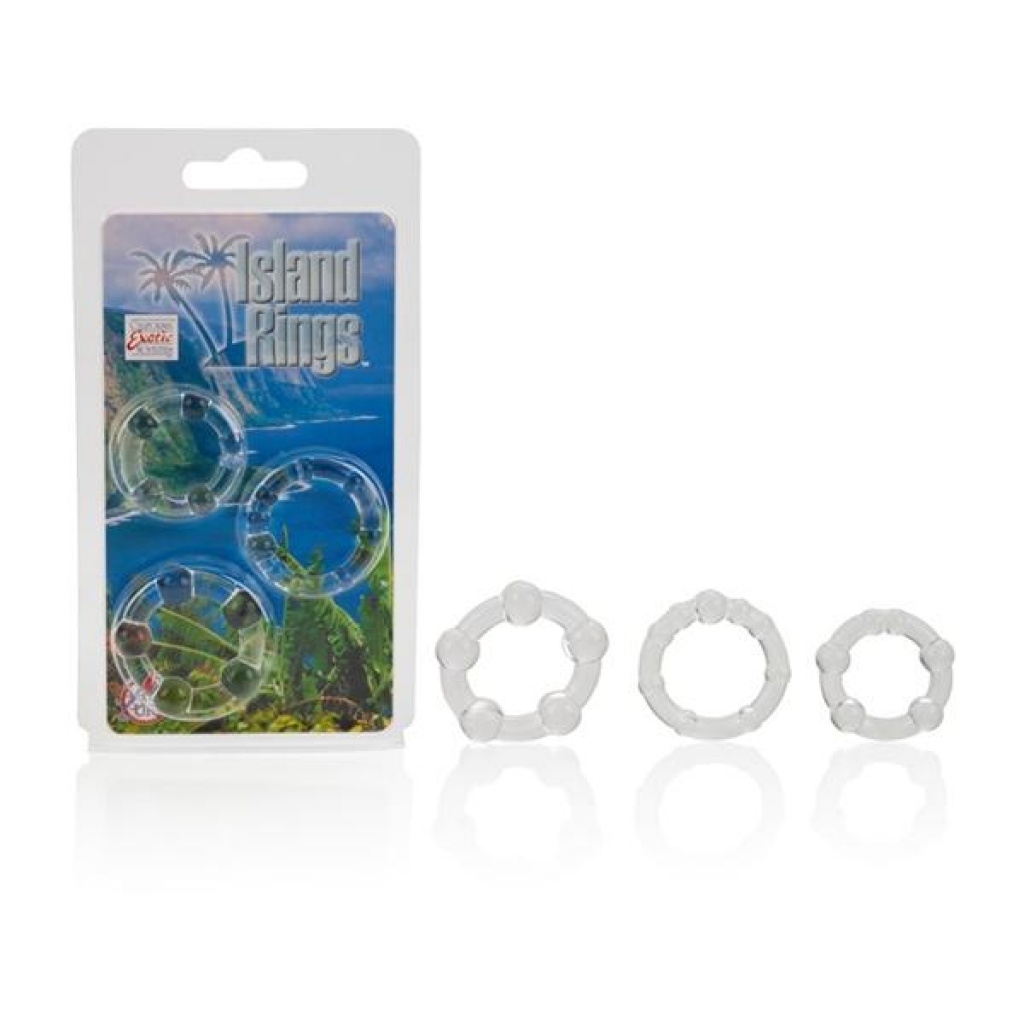 Island Rings - Clear