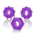 Reversible Ring Set - Purple - Pack of 3