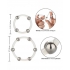 Steel Beaded Silicone Ring Set