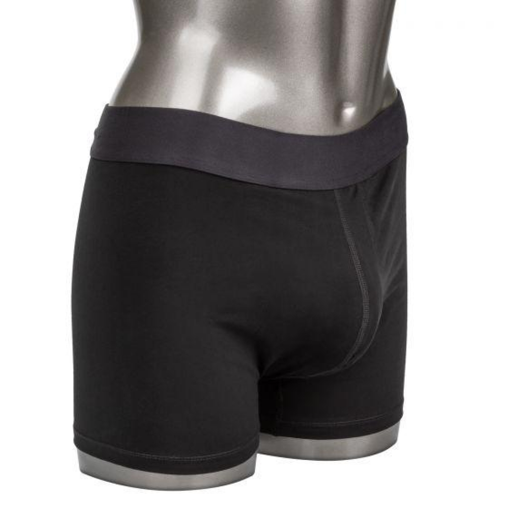 Packer Gear Boxer Brief with Packing Pouch in Black M/L