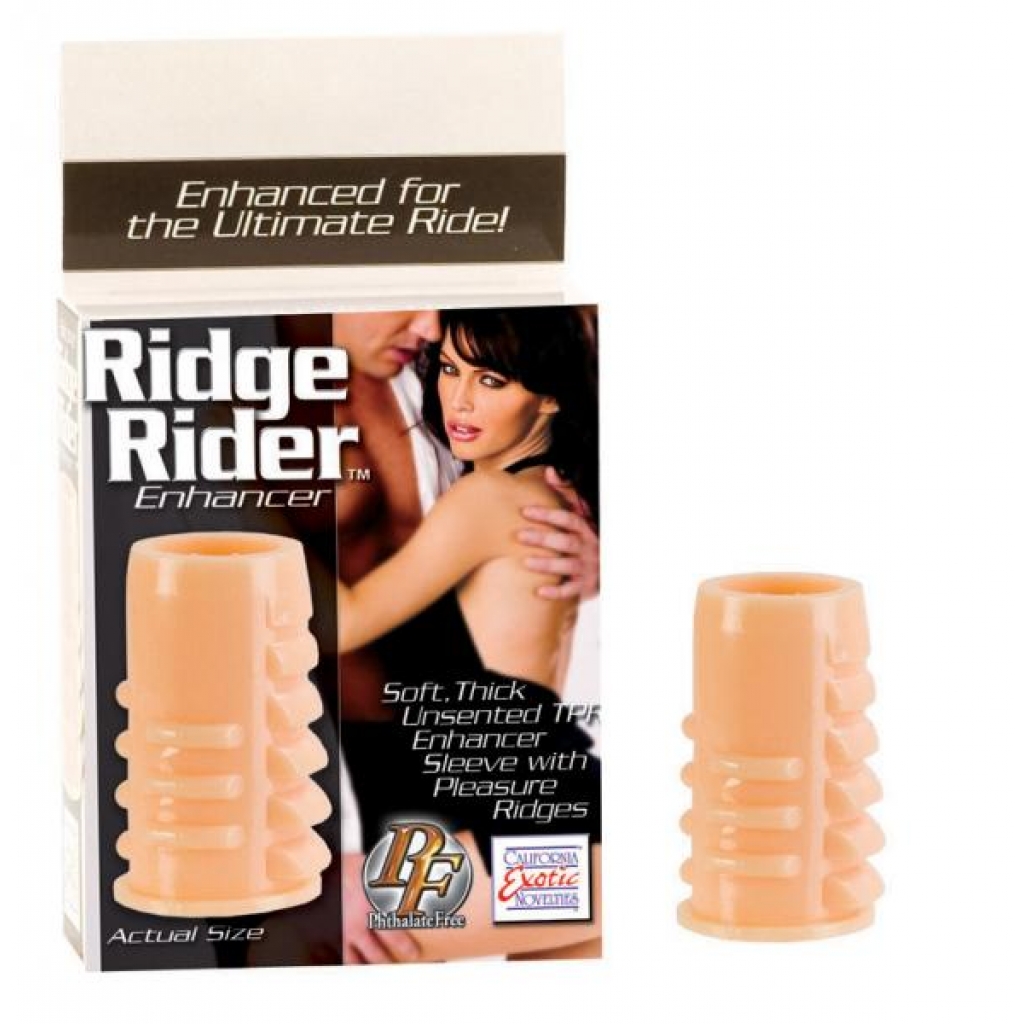 Ridge Rider Enhancer Beige: Ultimate Stimulation for Him