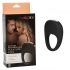 Silicone Rechargeable Pleasure Ring in Black