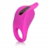 Teasing Enhancer Ring - Silicone Rechargeable Pink