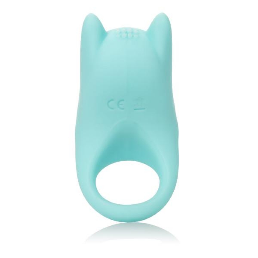 Silicone Rechargeable Dual Exciter Enhancer Ring - Green