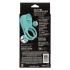 Silicone Rechargeable French Kiss Enhancer - Teal