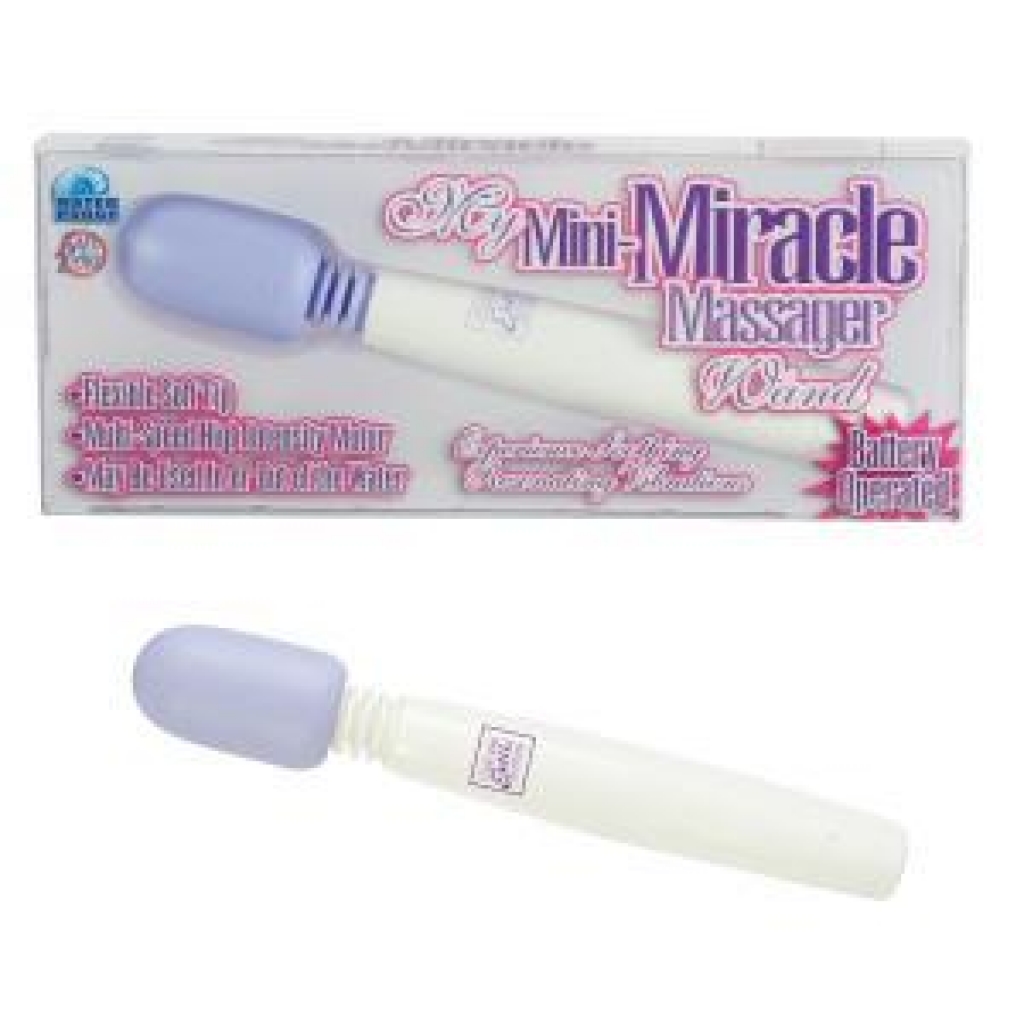 Compact Waterproof My Mini Massager Wand - Perfect for Travel