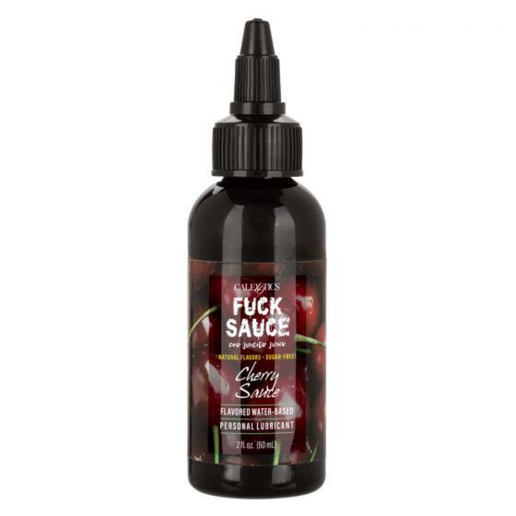 Fuck Sauce Cherry Flavored Water-Based Lubricant - 2 Oz