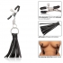 Nipple Play Playful Tassels Nipple Clamps – Black