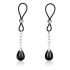 Nipple Play Non-Piercing Nipple Jewelry in Onyx Black