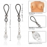 Nipple Play Non-Piercing Nipple Jewelry - Teardrop Clear