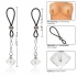 Nipple Play Non-Piercing Nipple Jewelry - Crystal Gem Clear