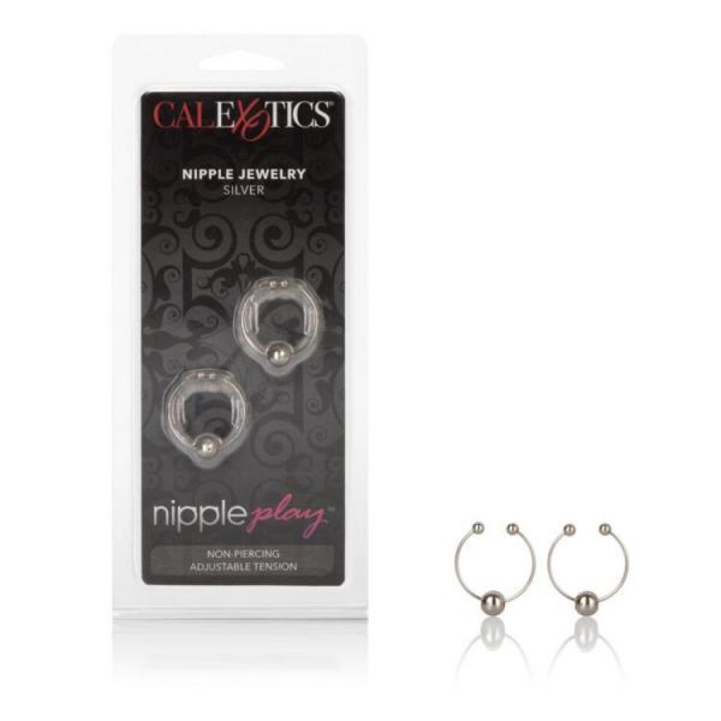 Non-Piercing Nipple Rings: Elegant Silver Design