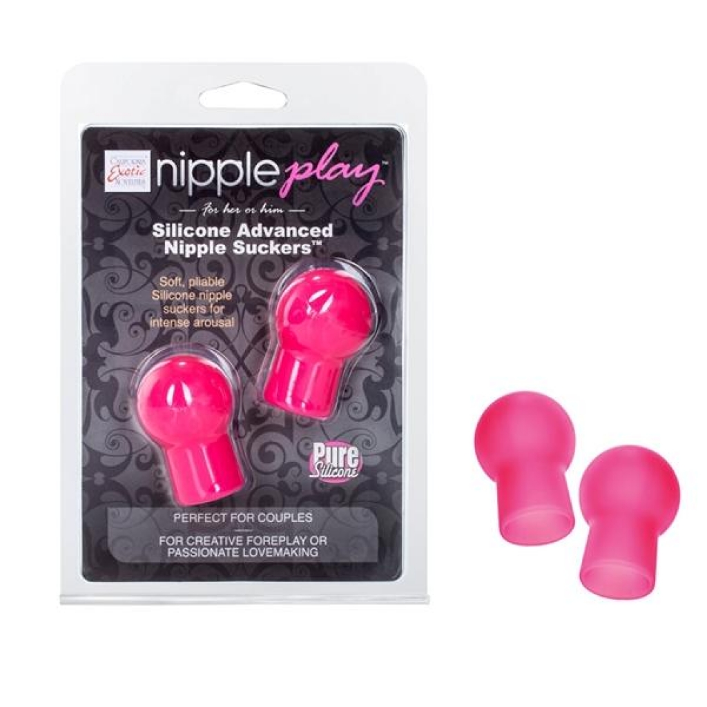 Nipple Play Advanced Silicone Suckers - Pink