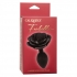 Forbidden Large Rose Anal Plug Black