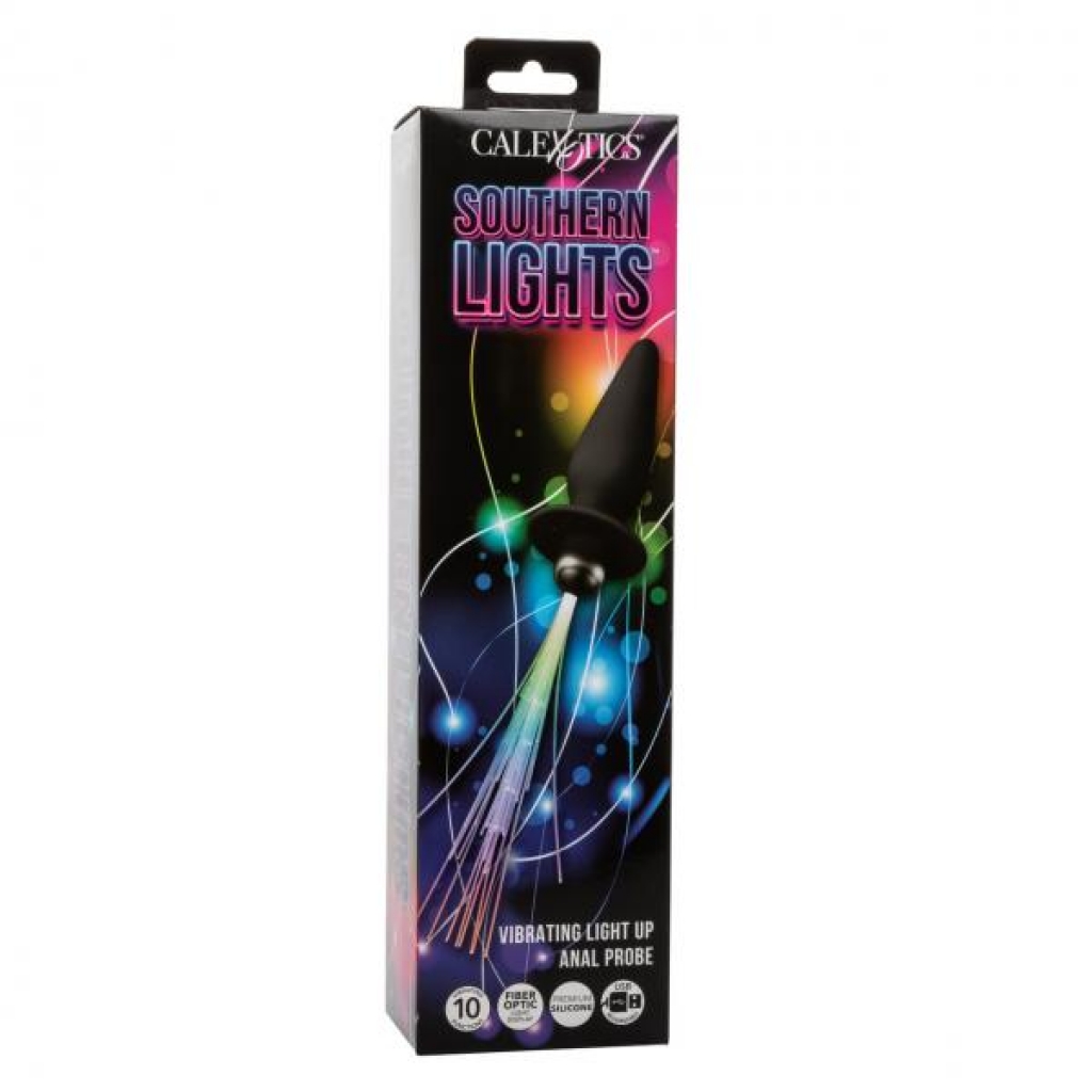 Southern Lights Vibrating Anal Probe - Black