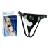 2-Piece Diamond Harness and Dildo Clear