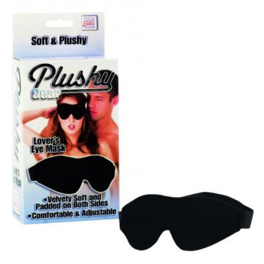 Plushy Gear Eye Mask Black