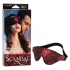 Scandal Blackout Eye Mask - Red