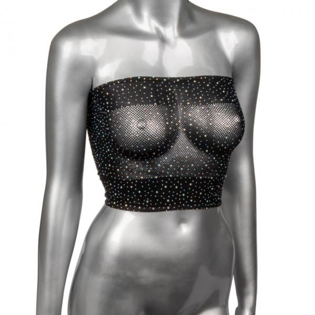 Radiance Bandeau Top in Black: Elegant Lingerie