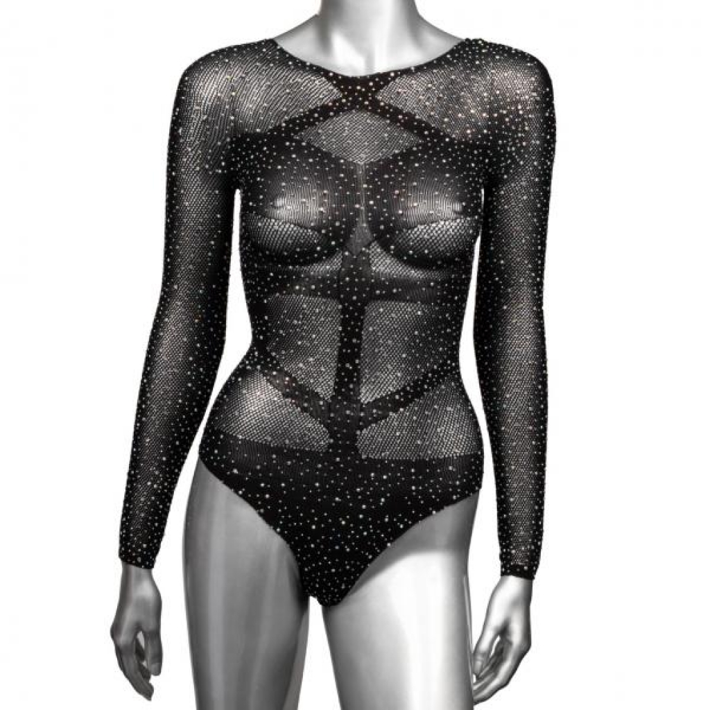 Radiance Long Sleeve Bodysuit - Black