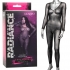 Radiance Plus Crotchless Full Bodysuit - Black