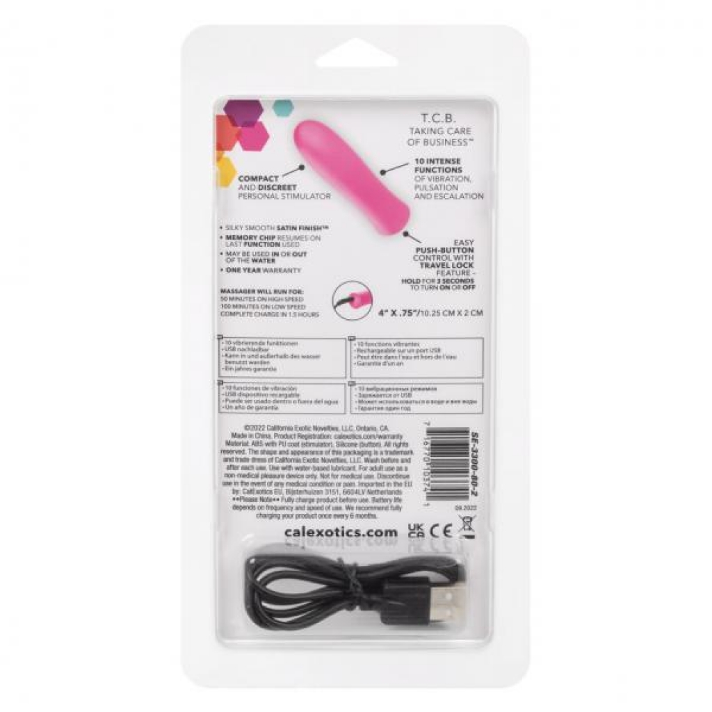 Kyst Taking Care Of Business Mini Massager - Pink