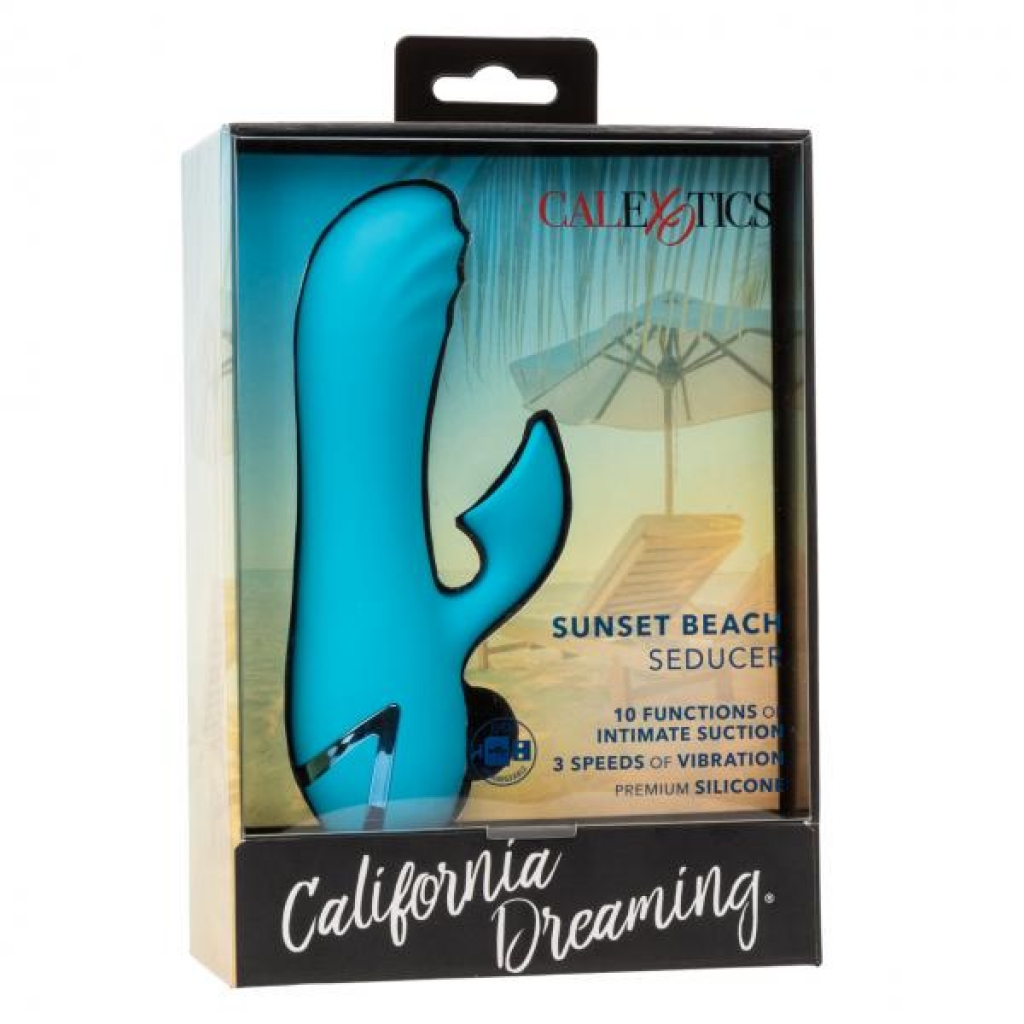 California Dreaming Sunset Beach Blue