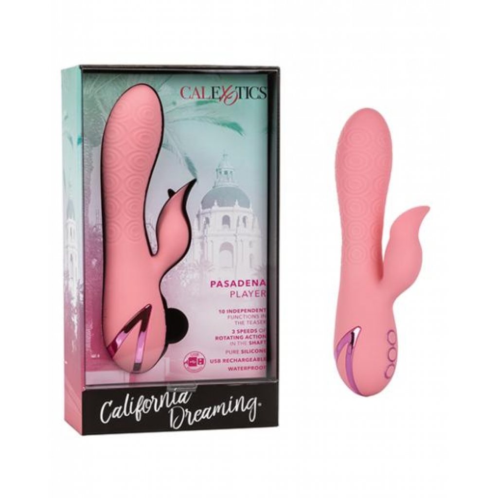 California Dreaming Pasadena Player - Pink Rabbit Vibrator