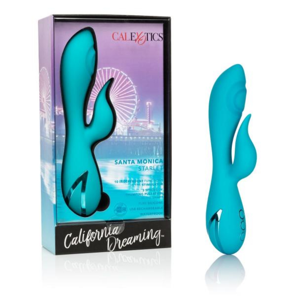 California Dreaming Santa Monica Starlet Blue Vibrator