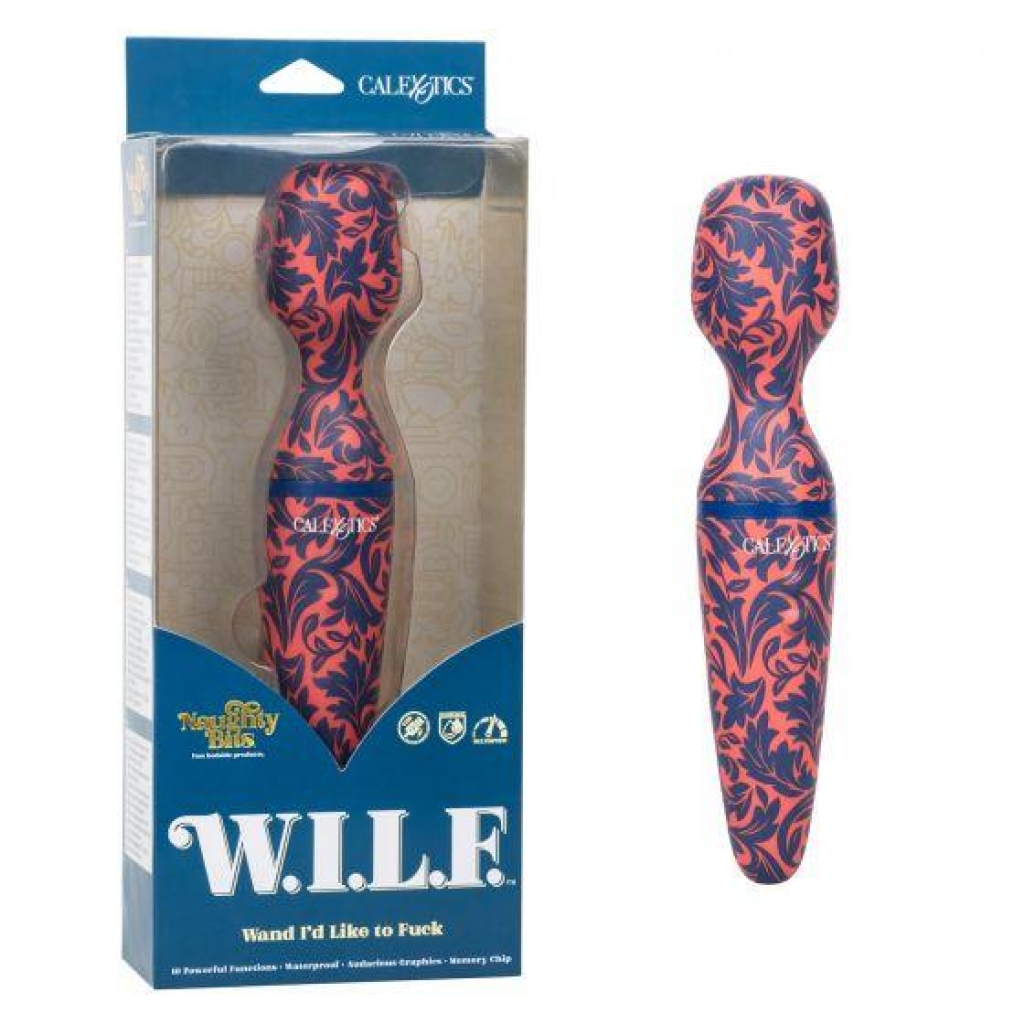 Naughty Bits W.I.L.F Wand - Multi-Color Personal Massager