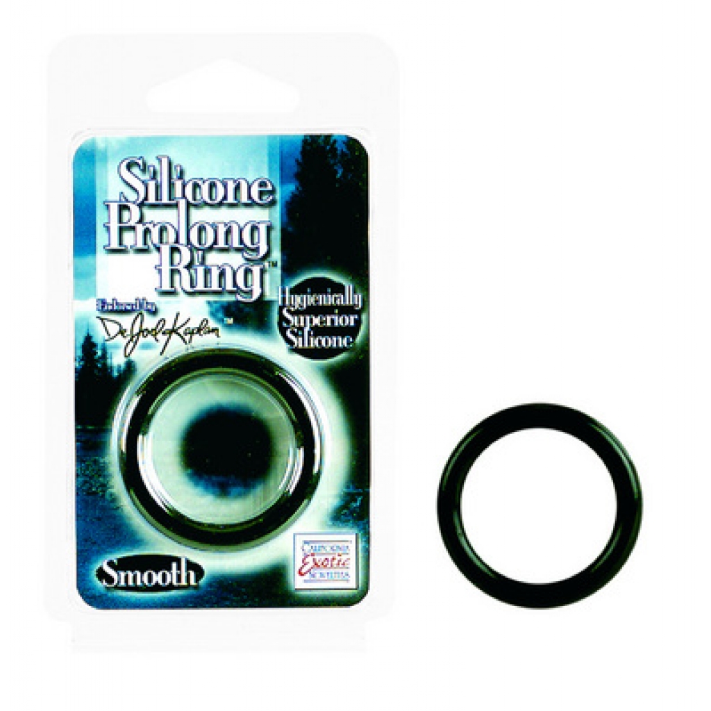 Dr. Joel Kaplan Silicone Prolong Ring - Black