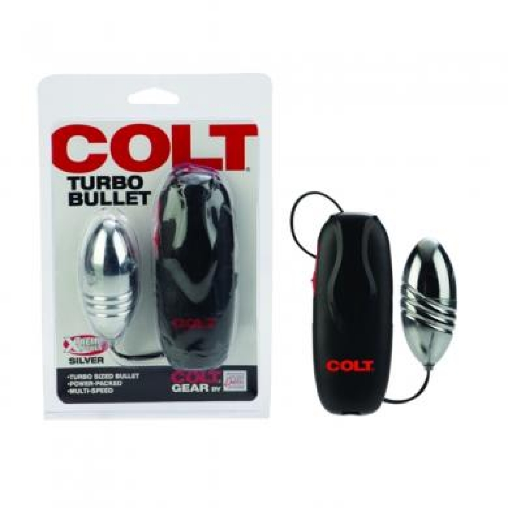 Colt Turbo Bullet Vibrator - Silver