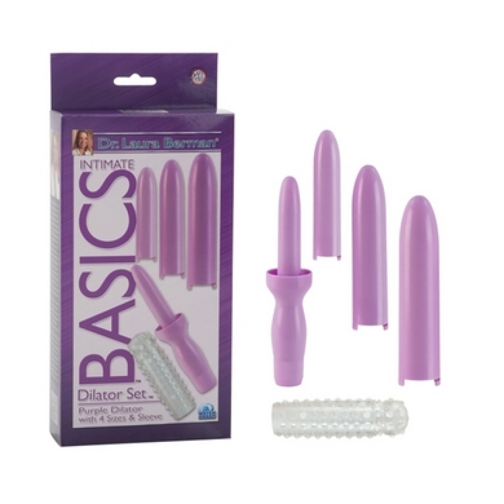 Dr. Laura Berman Intimate Basics - Dilator Set with 4 Sizes