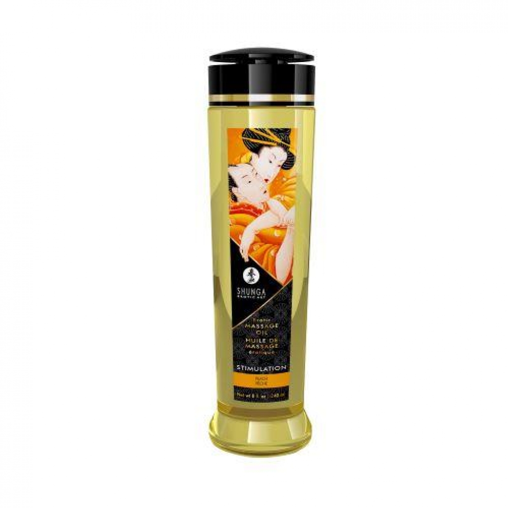 Shunga Massage Oil Stimulation - Peach