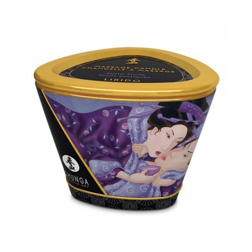 Shunga Massage Candle - Libido Exotic Fruits 5.7oz