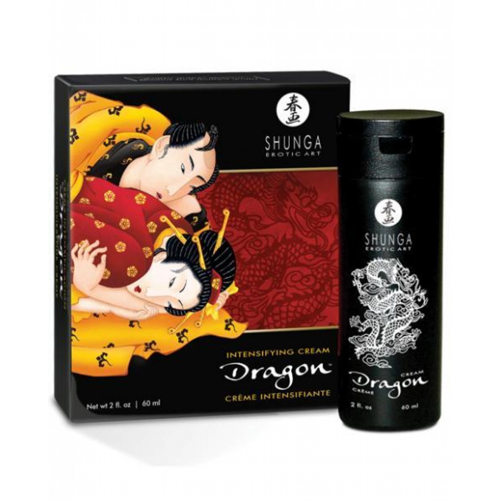 Shunga Dragon Cream for Him and Her - 2oz