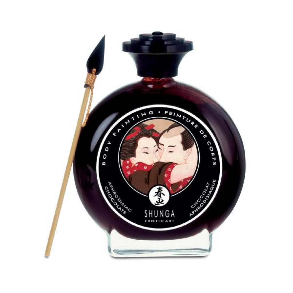 Shunga Edible Body Paint - Aphrodisiac Chocolate 3.5oz