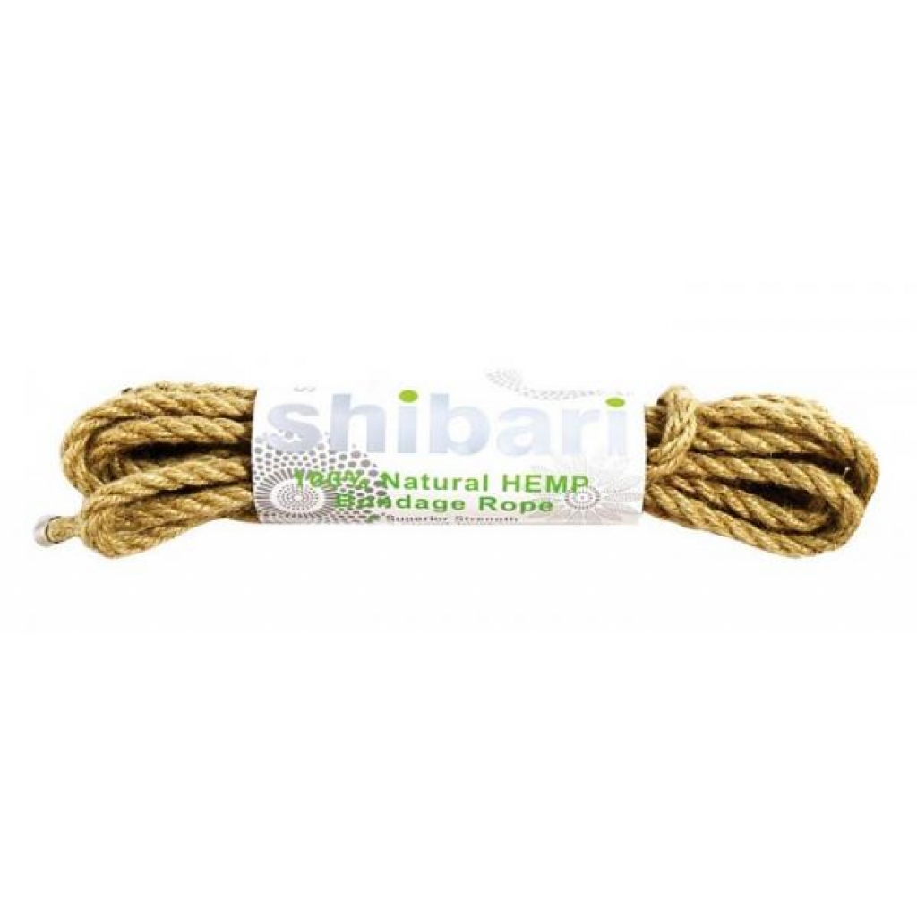 Shibari Natural Hemp Bondage Rope - 5 Meters