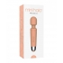 Rechargeable Mini Halo Wand Massager - Peach Fuzz