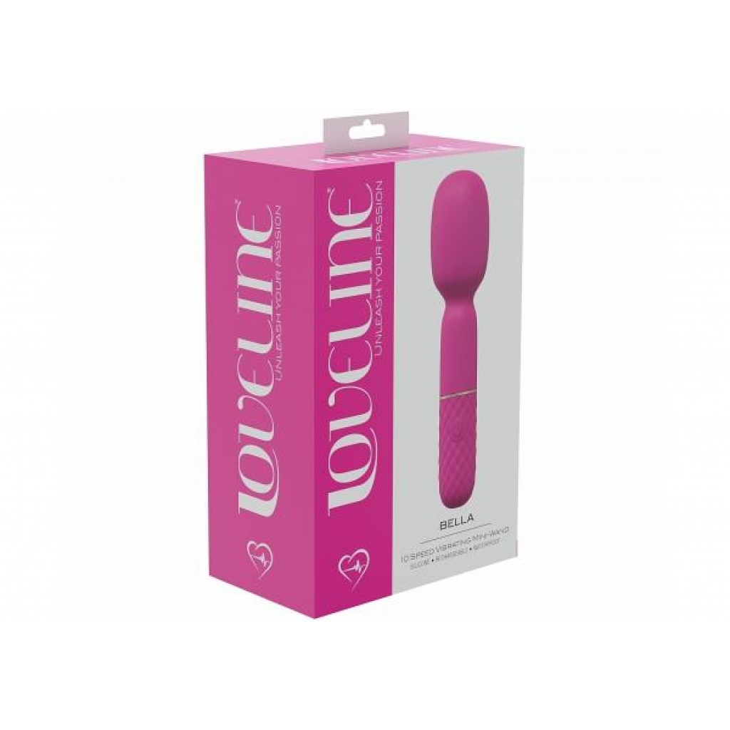 Loveline Bella Mini Wand - Silky Pink Vibrator