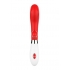 Achilles Ultra Soft Silicone 10 Speeds Red Vibrator