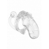 Mancage Chastity 3.5in Cage with Plug Model 10 - Discreet Control