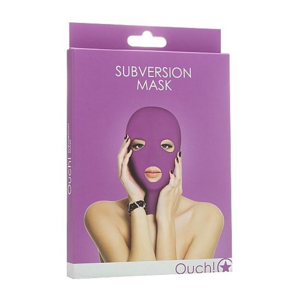 Ouch Subversion Mask in Purple