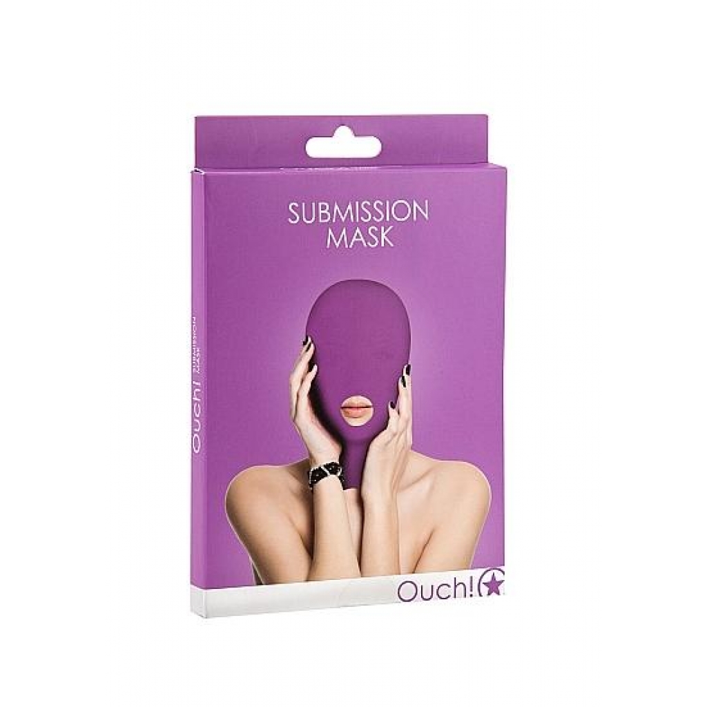 Submission Mask - Purple One Size Fits Most