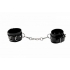 Ouch Leather Cuffs for Hands and Ankles - Black