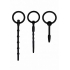 Urethral Sounding Plug Set in Black